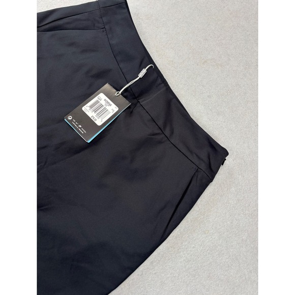 NWT Nike Golf Women's Tournament Skort skirt Dri-fit black size 0 742875-010 - Picture 2 of 11